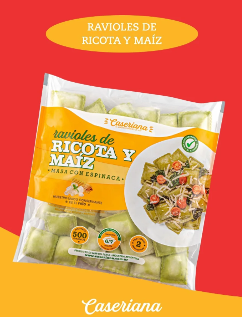 Ravioles de ricota